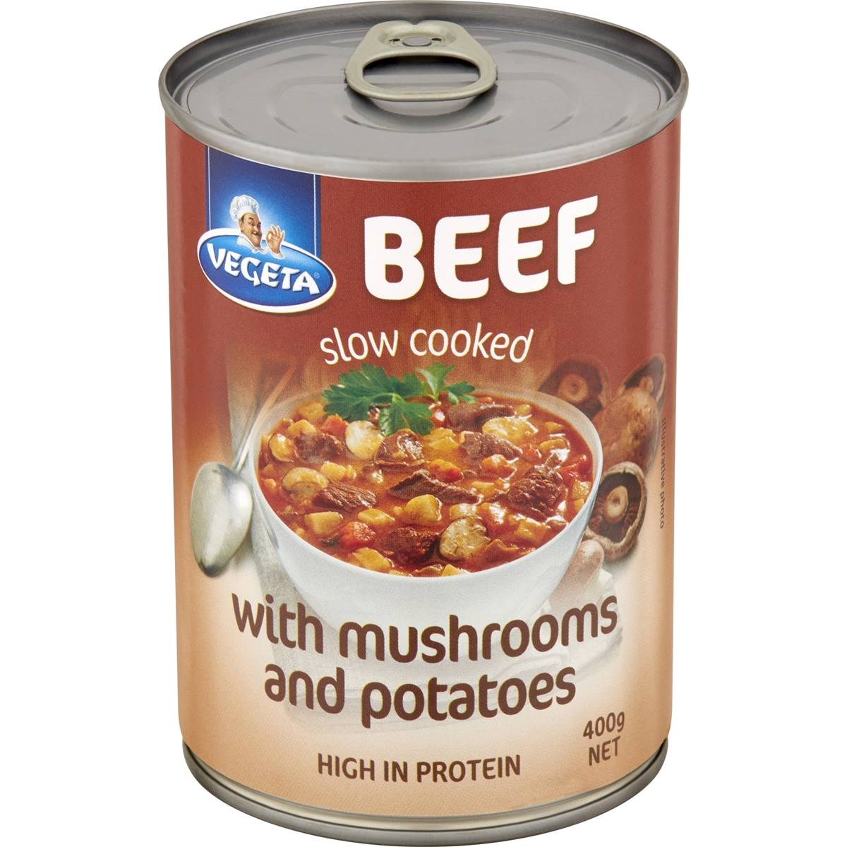 Calories in Vegeta Beef Slow Cooked With Mushrooms & Potatoes