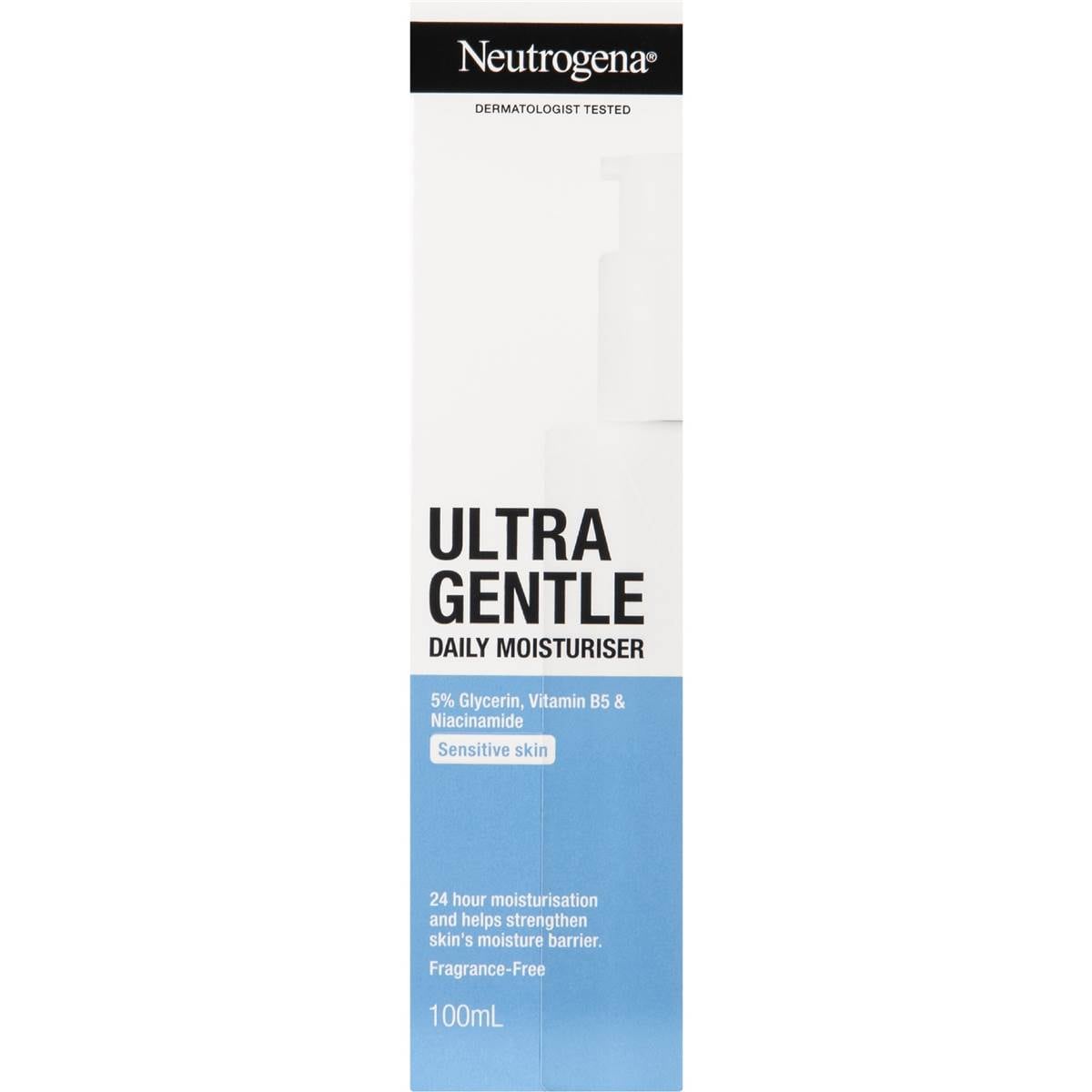Neutrogena Ultra Gentle Daily Face Moisturiser Sensitive 100mL
