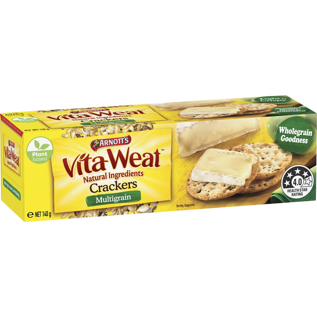 Calories in Arnott's Vitaweat Cracker Multigrain calcount