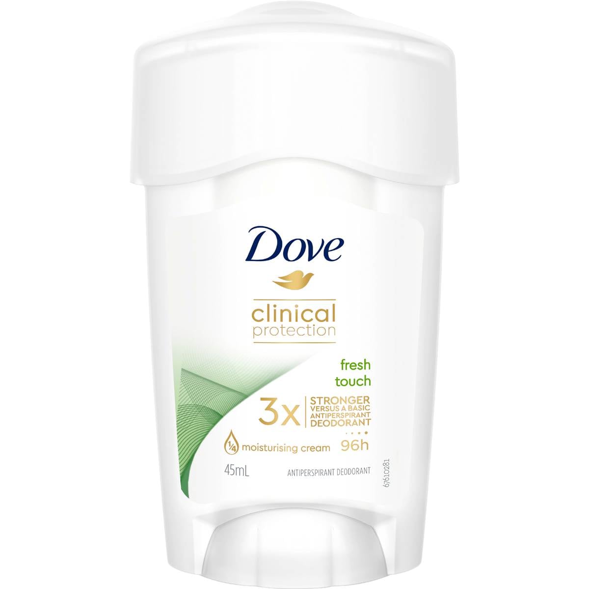 Dove Women Clinical 96hr Deodorant Stick Fresh 45mL