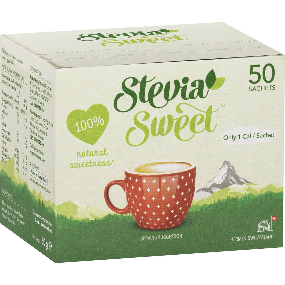 Stevia Sweet Granulated Sachets