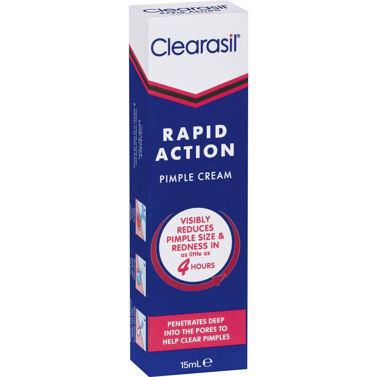 Clearasil Rapid Action Pimple Treatment Cream 15mL