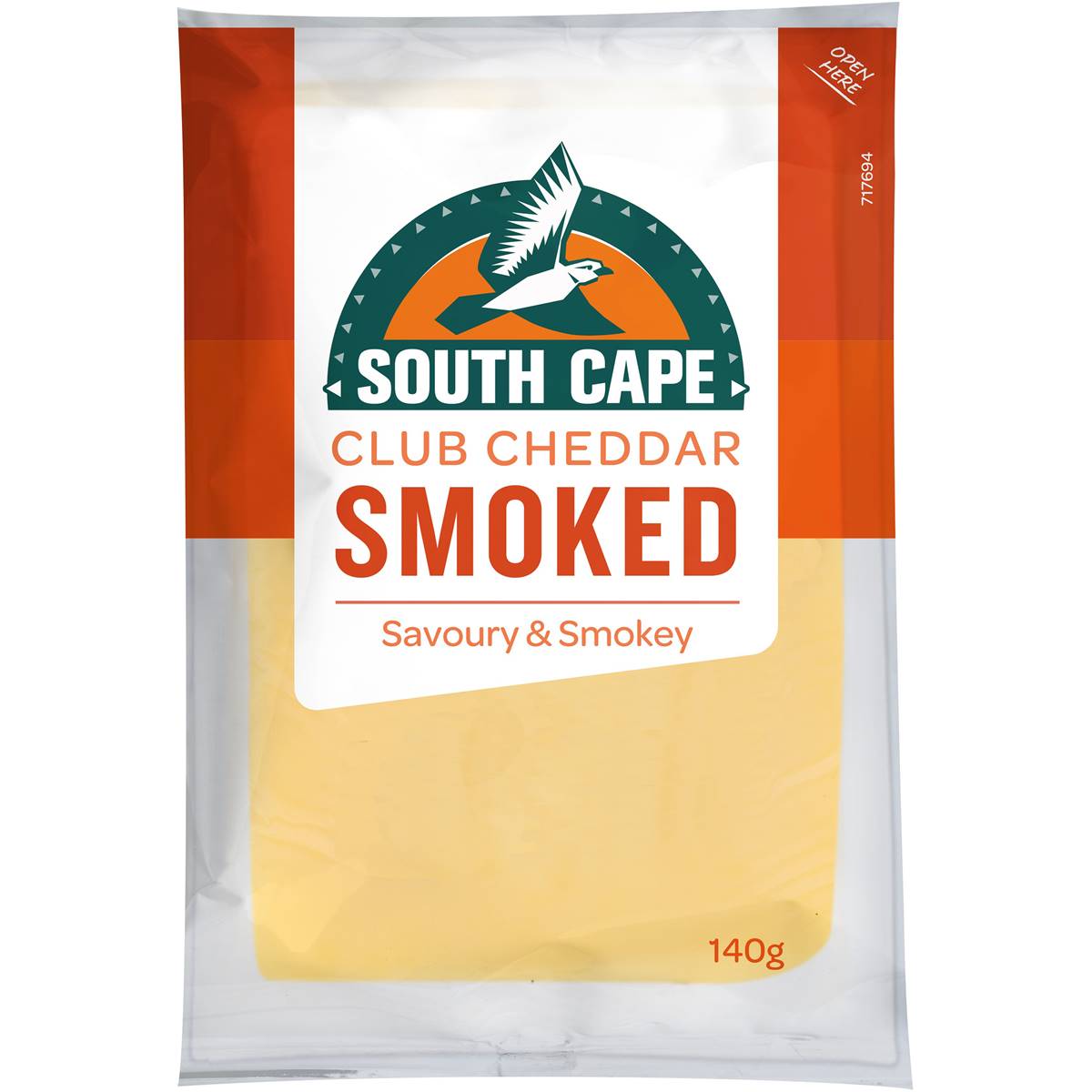 Calories in South Cape Smoked Applebox Club Cheddar Vintage Cheese calcount