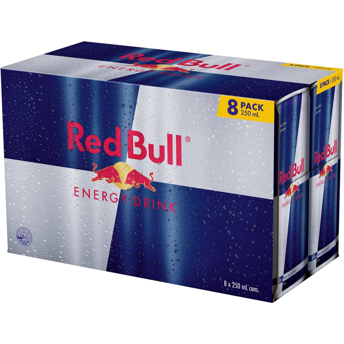 Red Bull Energy Drink Cans 250mL x 8 pack