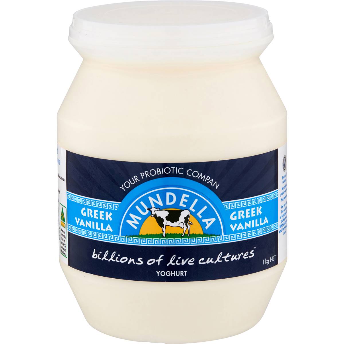Mundella Vanilla Yoghurt 1kg Woolworths