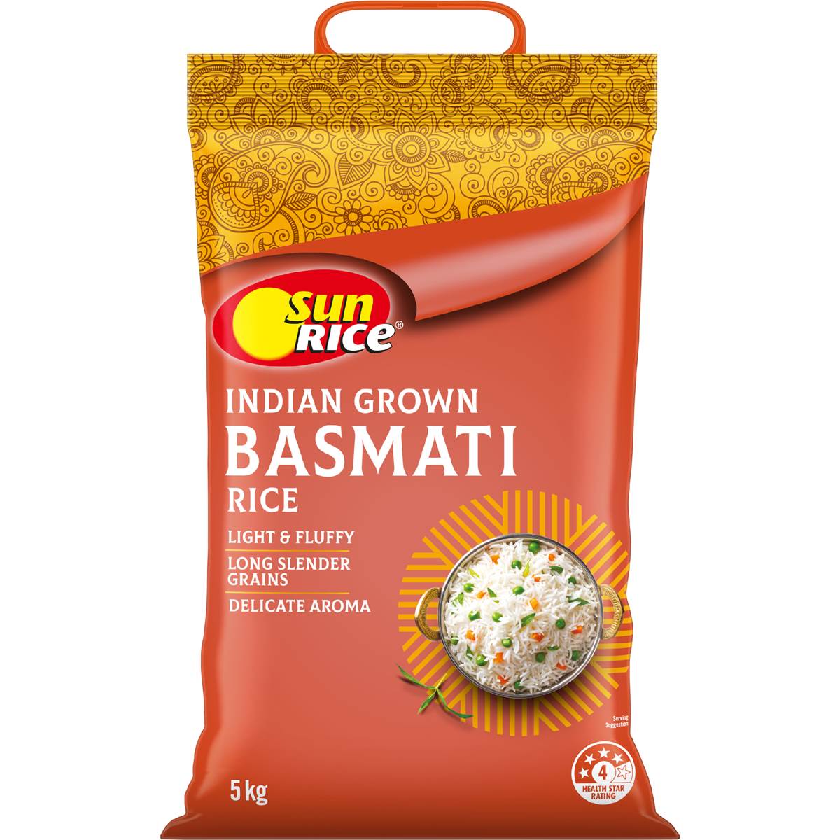 Sunrice Indian Grown Basmati Rice Classic 5kg