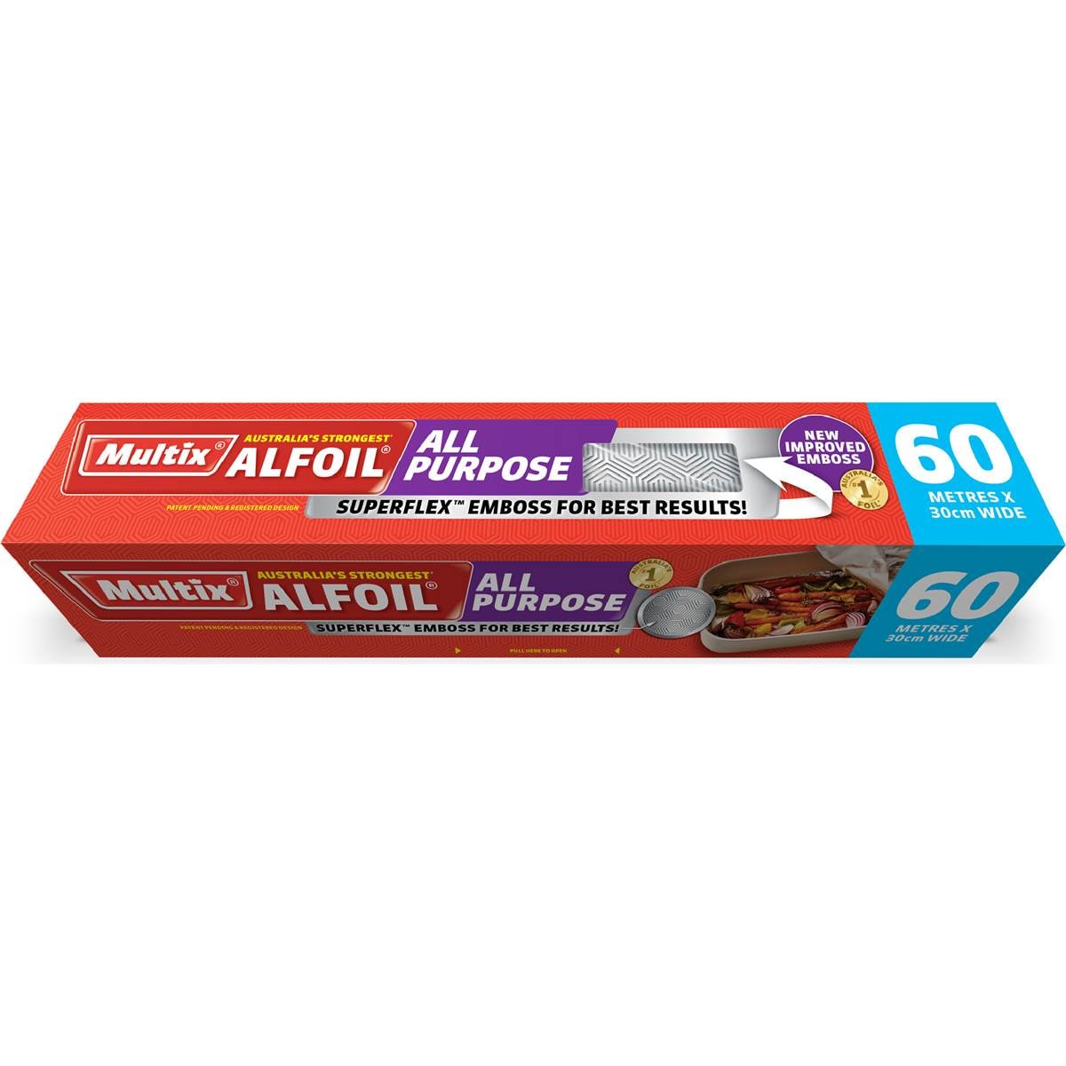 Multix Alfoil Traditional Strength 60m each
