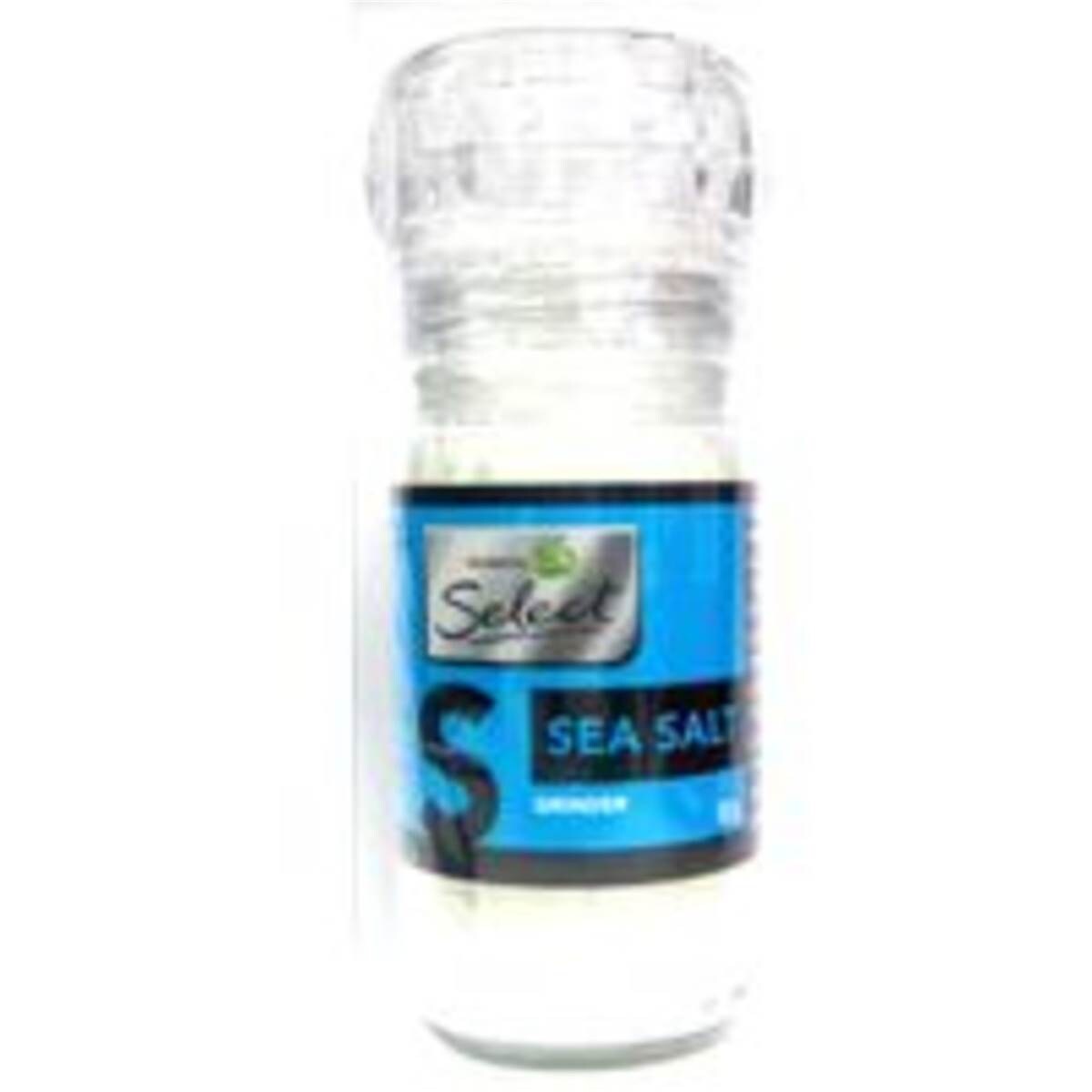 Woolworths Select Sea Salt Grinder 90g Woolworths