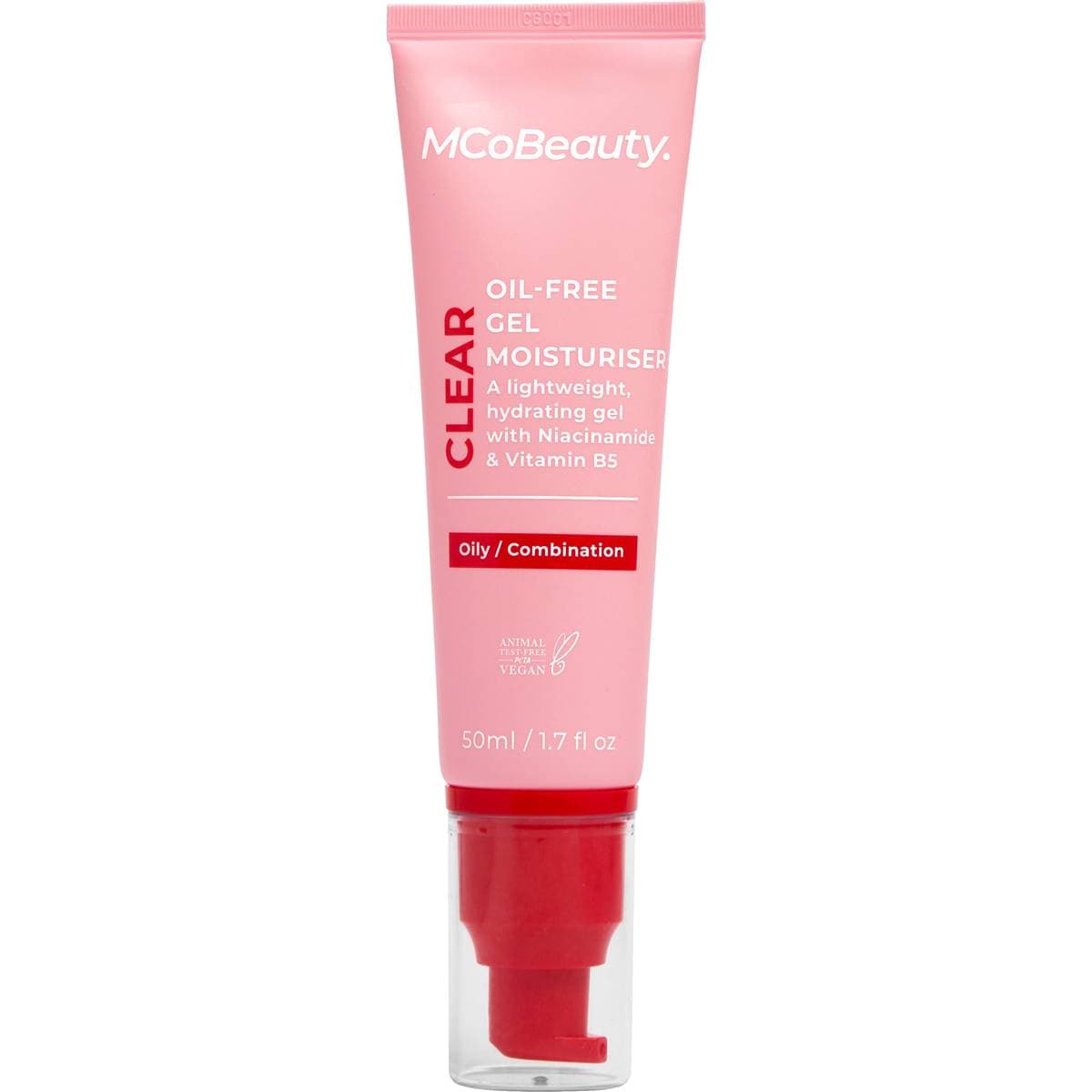MCoBeauty Clear Oil Free Gel Moisturiser 50mL