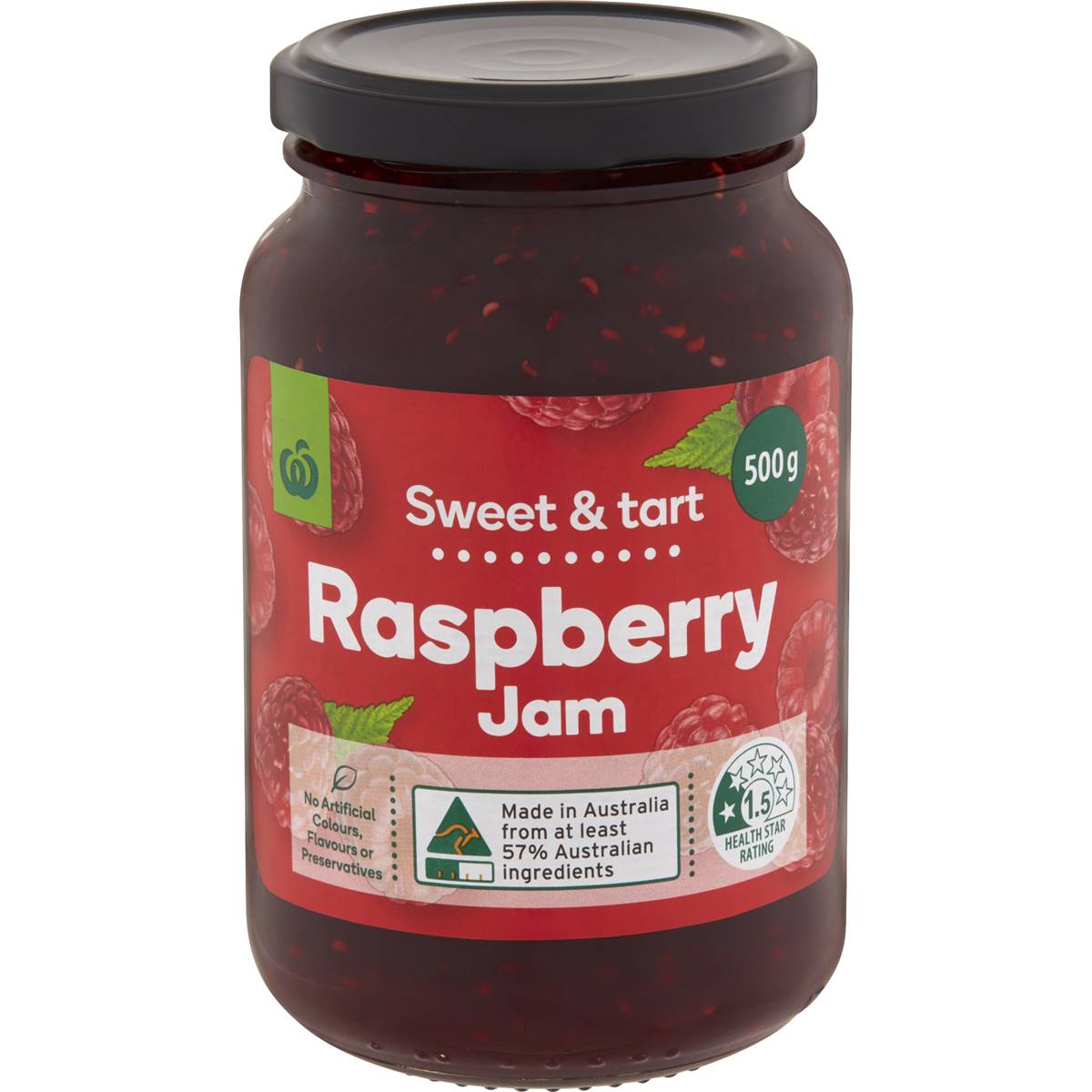 Calories in Woolworths Raspberry Jam calcount