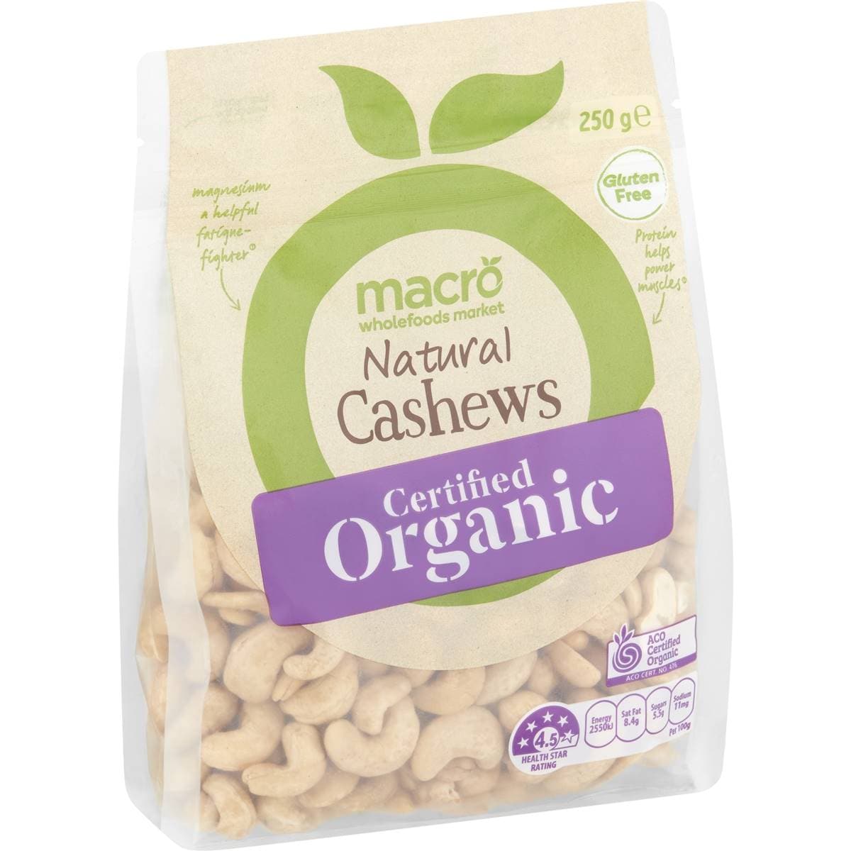 Macro Organic Natural Cashews
