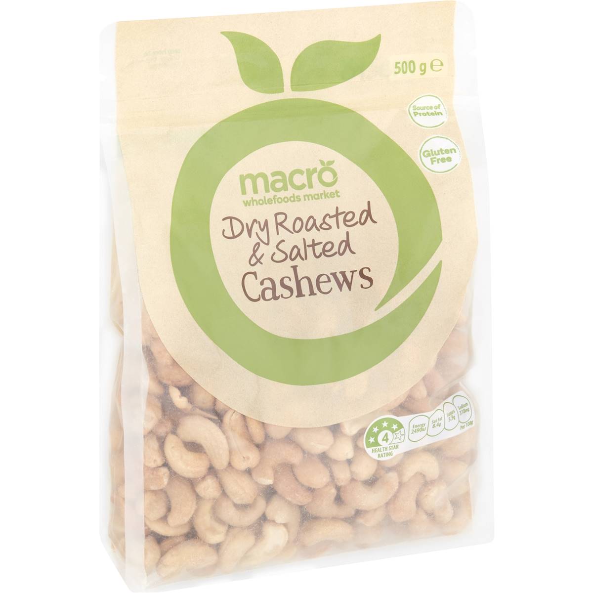 5.2g cashew calories