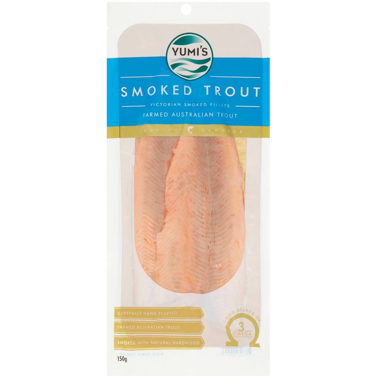 Calories in Ocean Blue Ocean Trout Smoked calcount