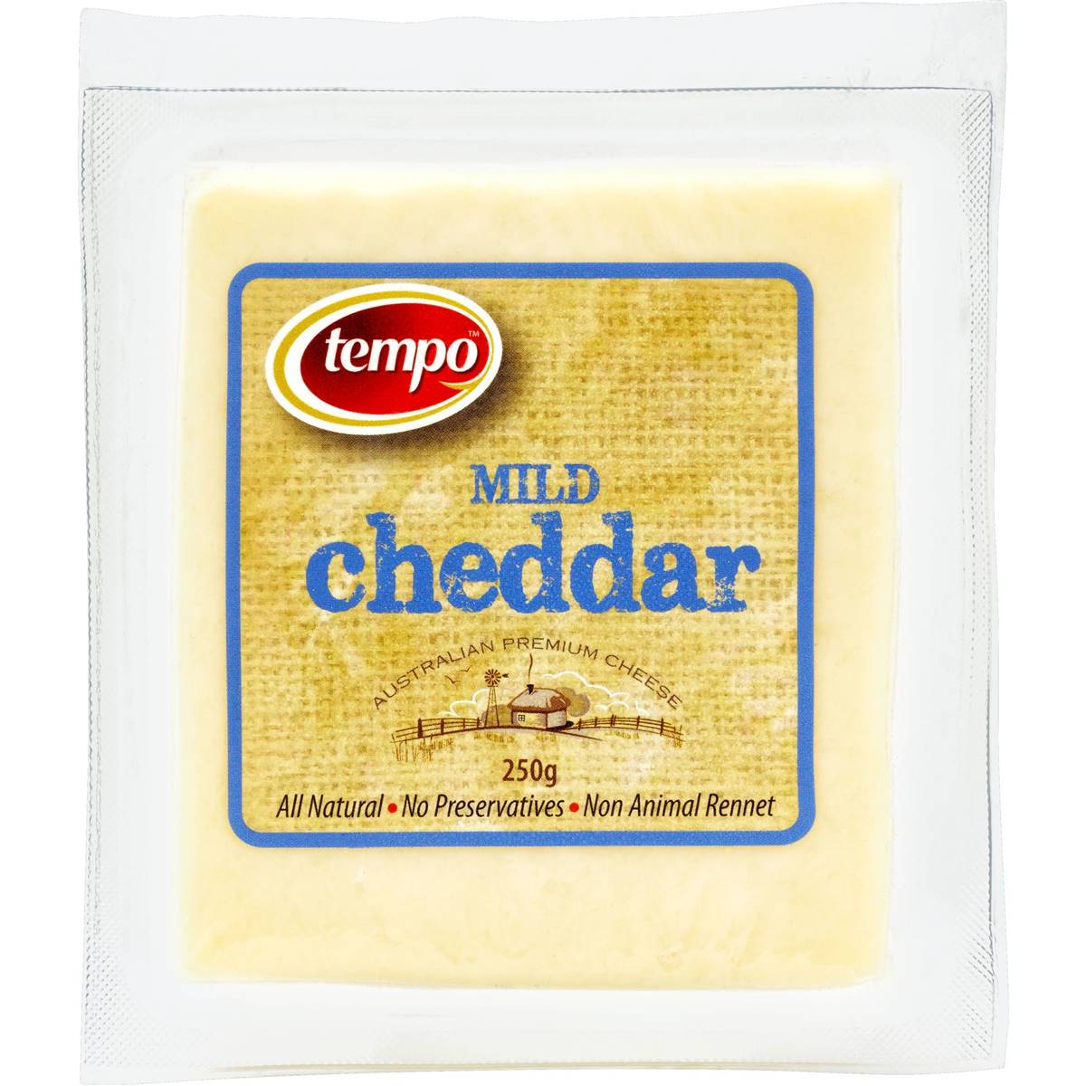 Calories in Tempo Tasty Cheddar Cheese calcount