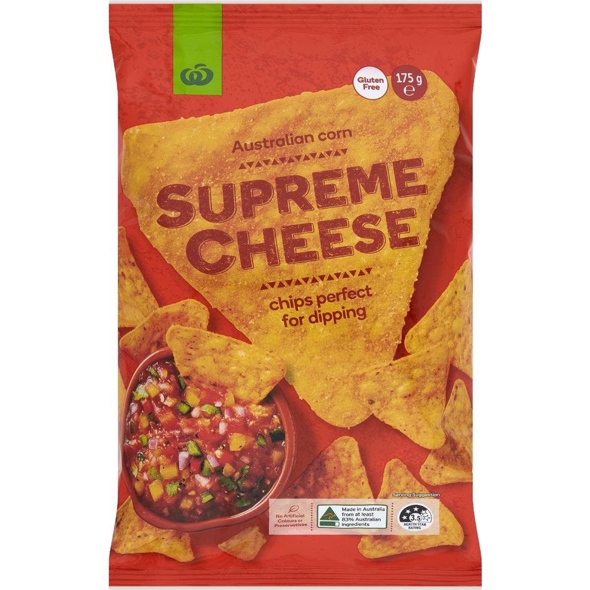 Woolworths Supreme Cheese Corn Chips