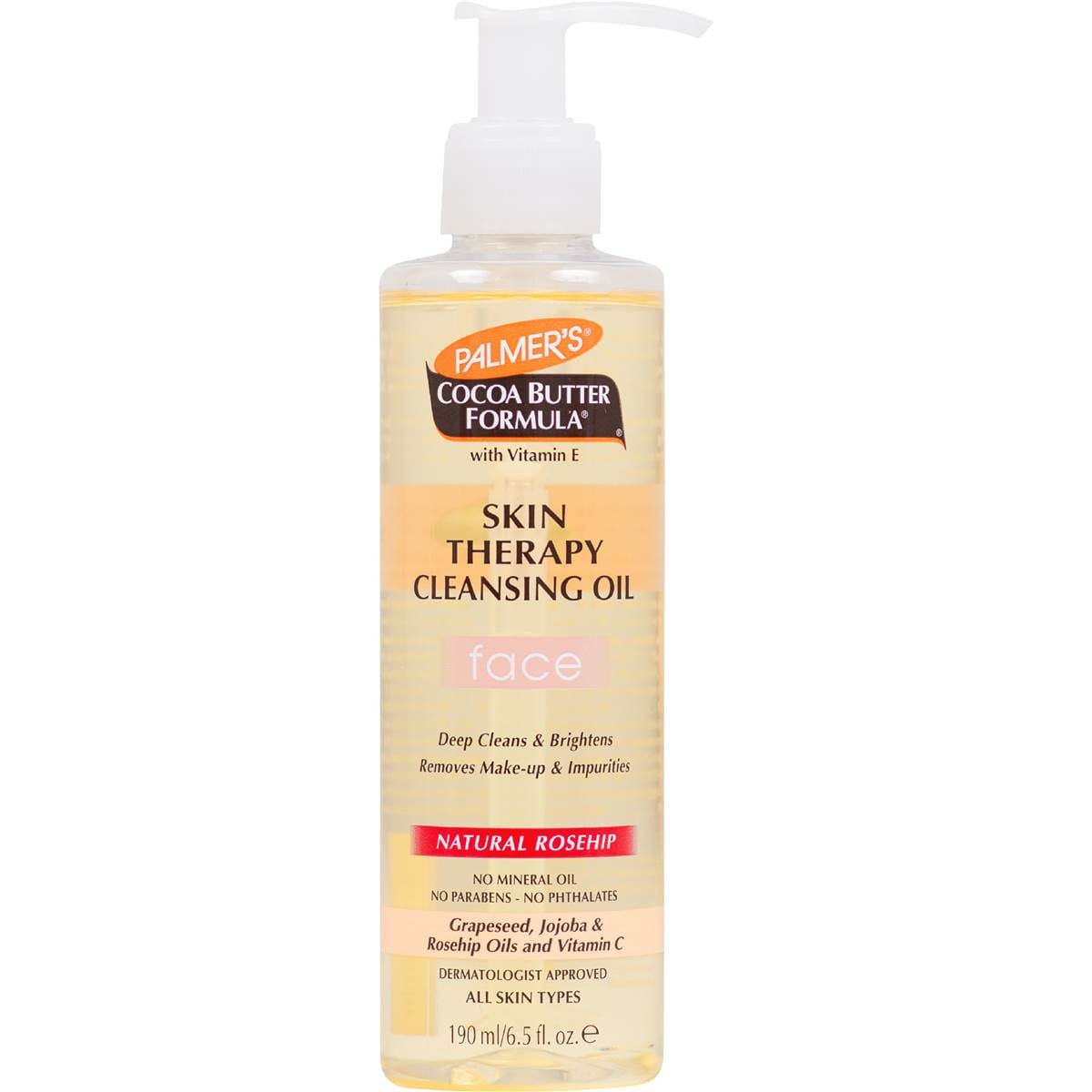 Palmer's Cocoa Butter Formula Skin Therapy Face Cleansing Oil 190mL