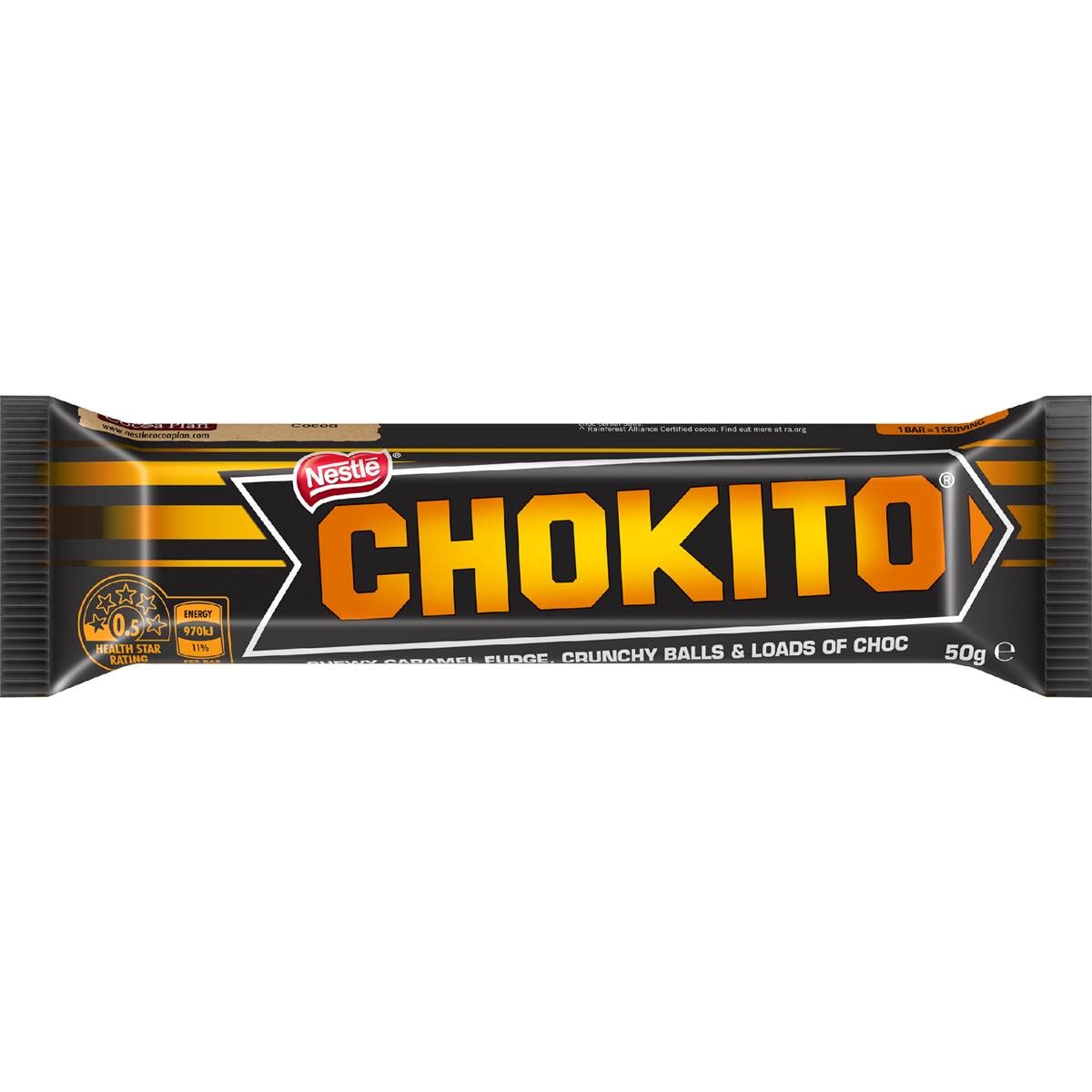 Chokito Caramel Milk Chocolate Bar 50g
