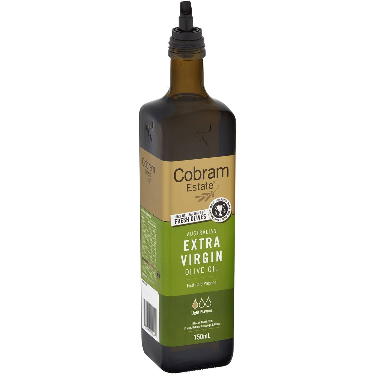 Calories in Cobram Estate Extra Virgin Light Olive Oil