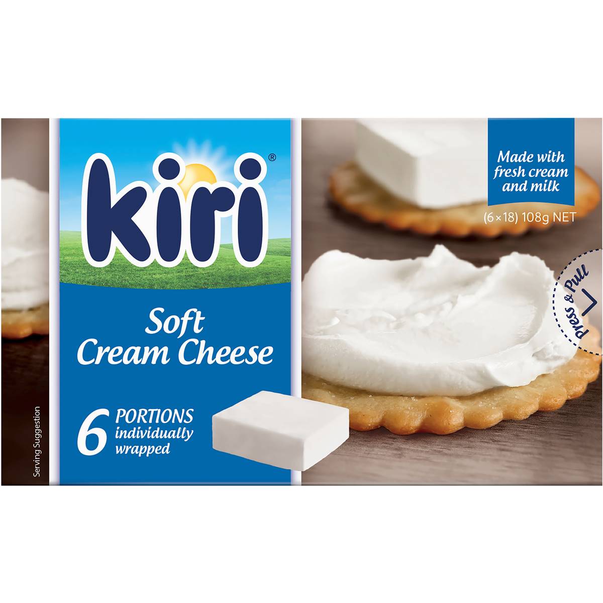 Calories in Kiri Cream Cheese calcount