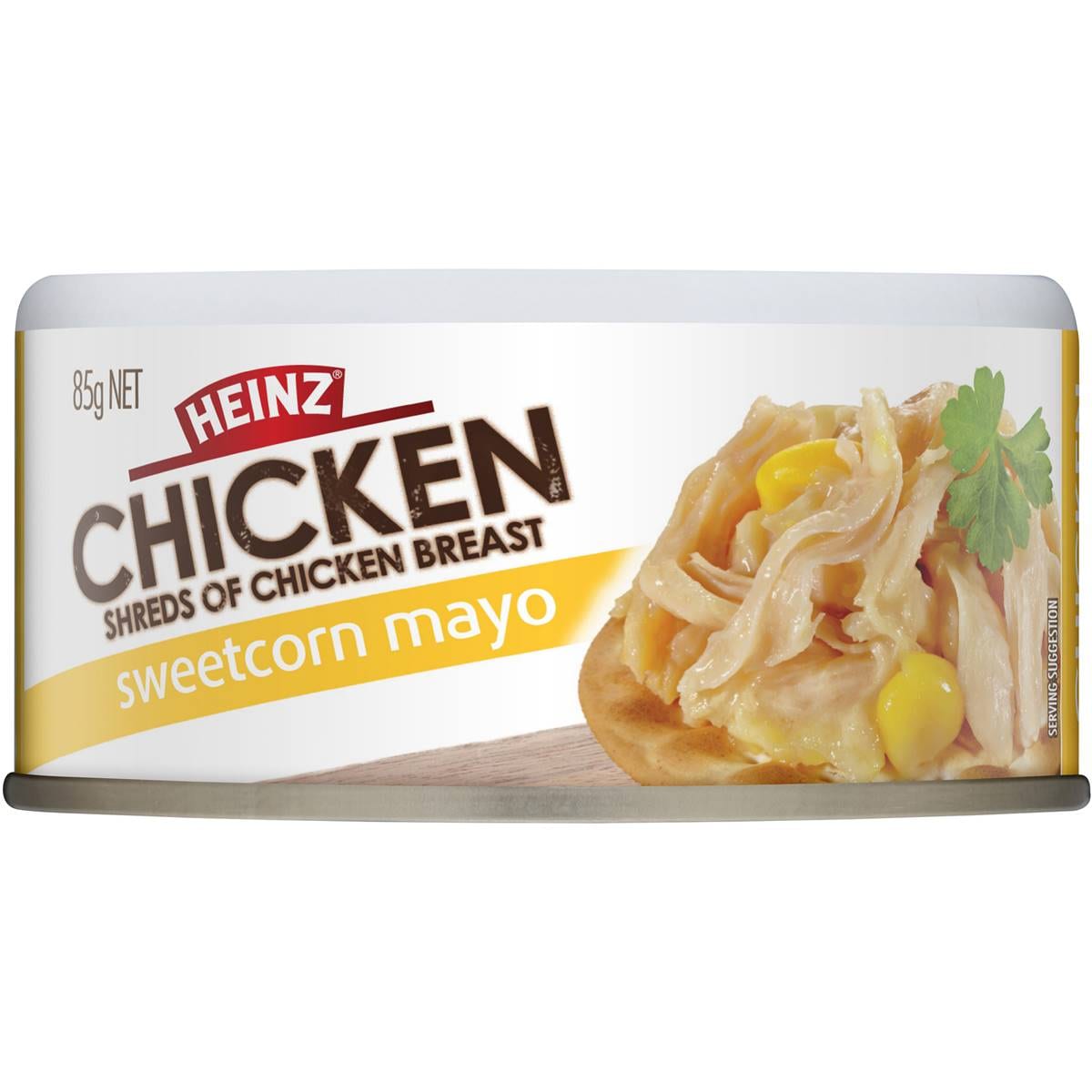 Calories in Heinz Chicken Shredded Sweetcorn & Mayo calcount