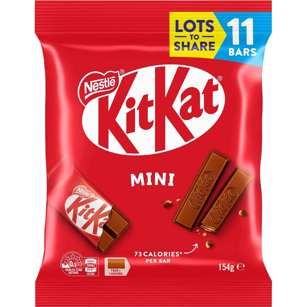 KitKat Milk Chocolate Mini Bars 11 pack