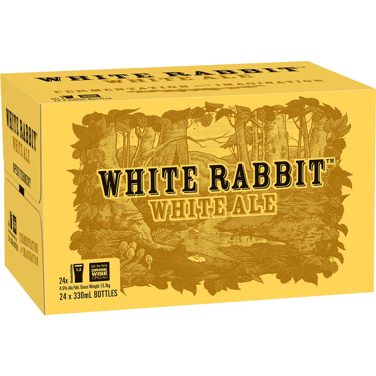 Calories in White Rabbit White Ale Bottles