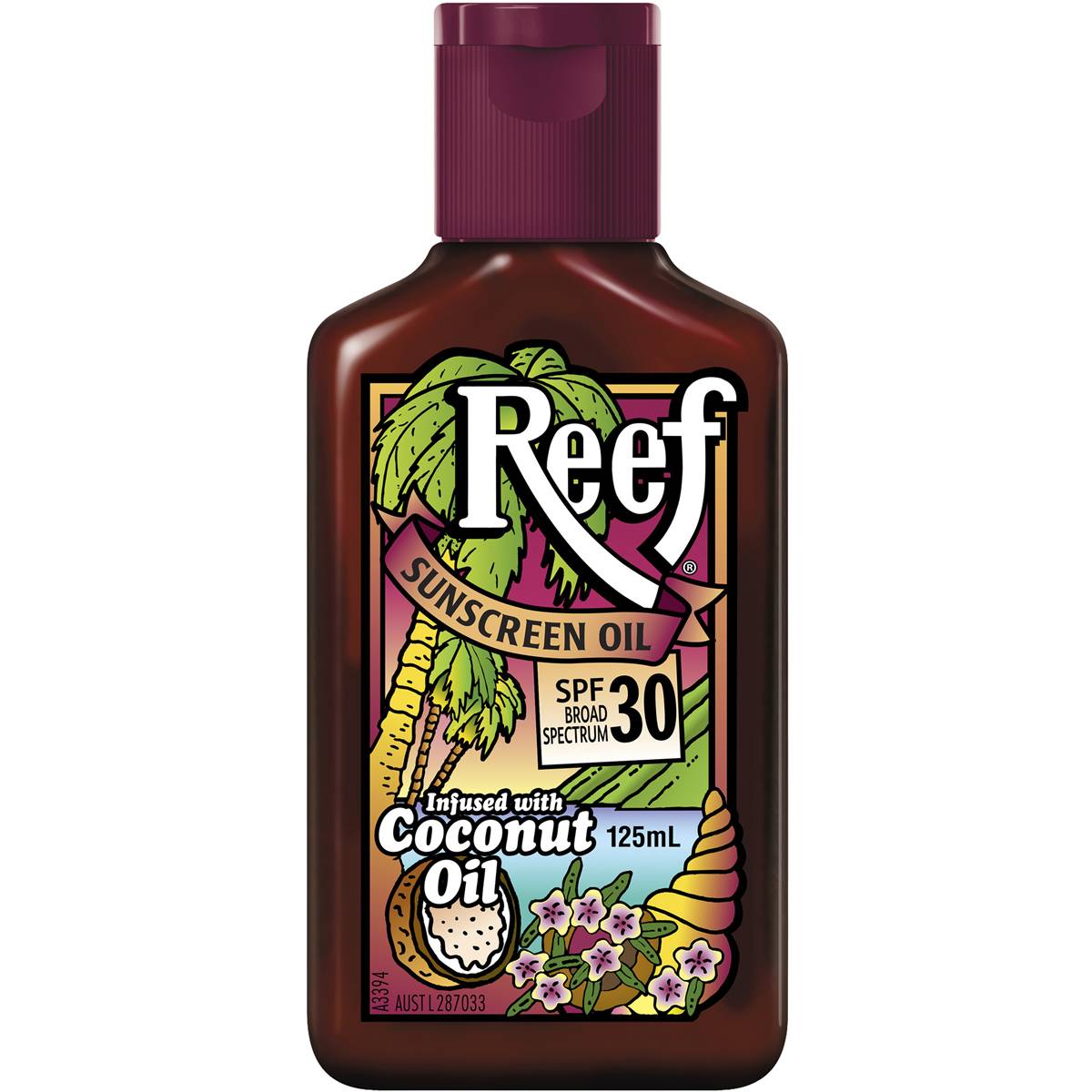 Reef SPF 30+ Tanning Oil Coconut Sunscreen