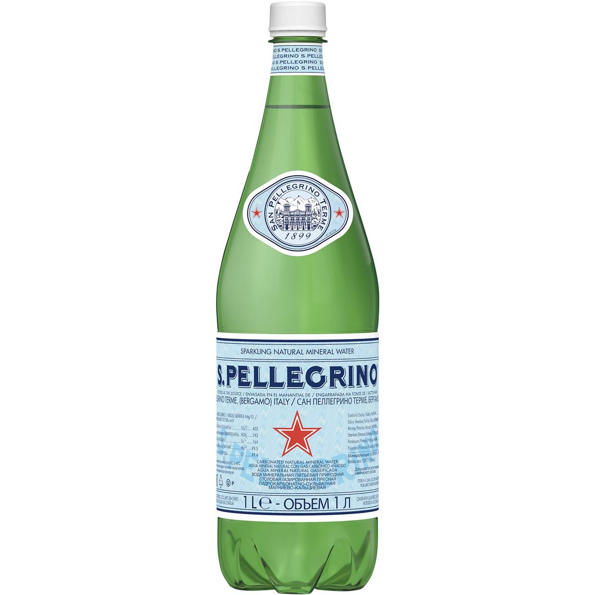 Calories in Sanpellegrino Sparkling Mineral Water Mineral Water