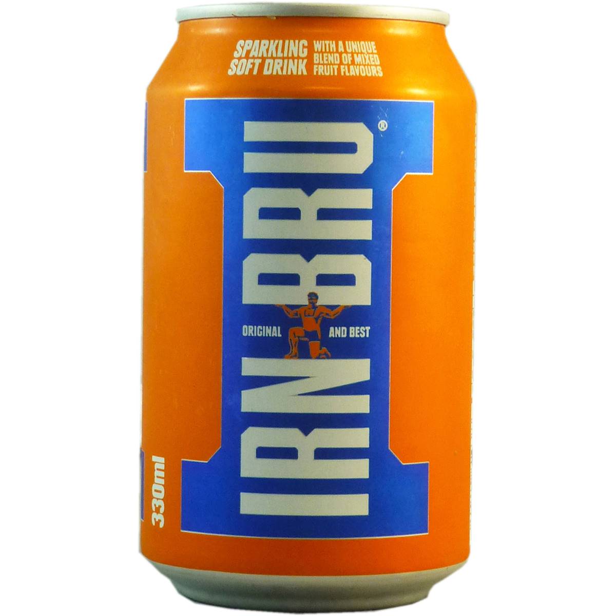 Calories in Barrs Irn Bru Drink Sparkling Can