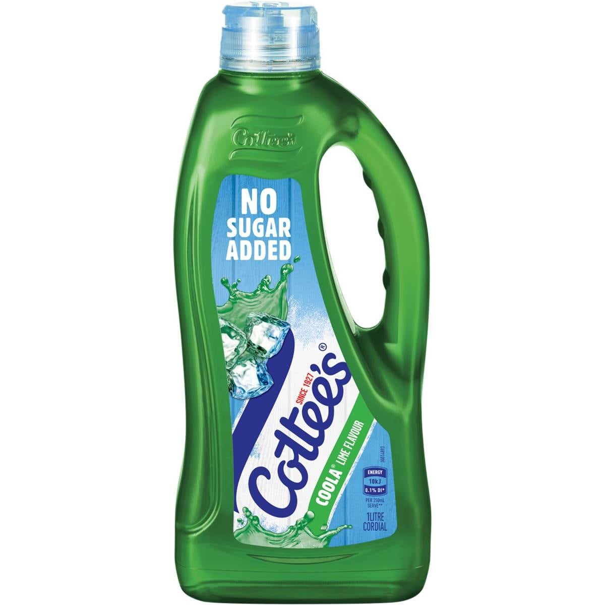 Calories in Cottee's Cordial Pine Lime calcount