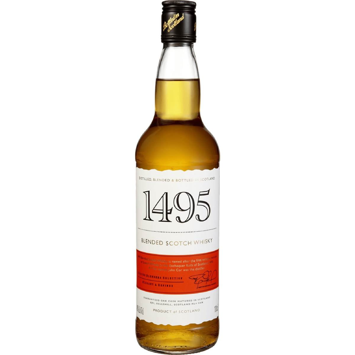 Calories in Mcallister Scotch Whisky calcount