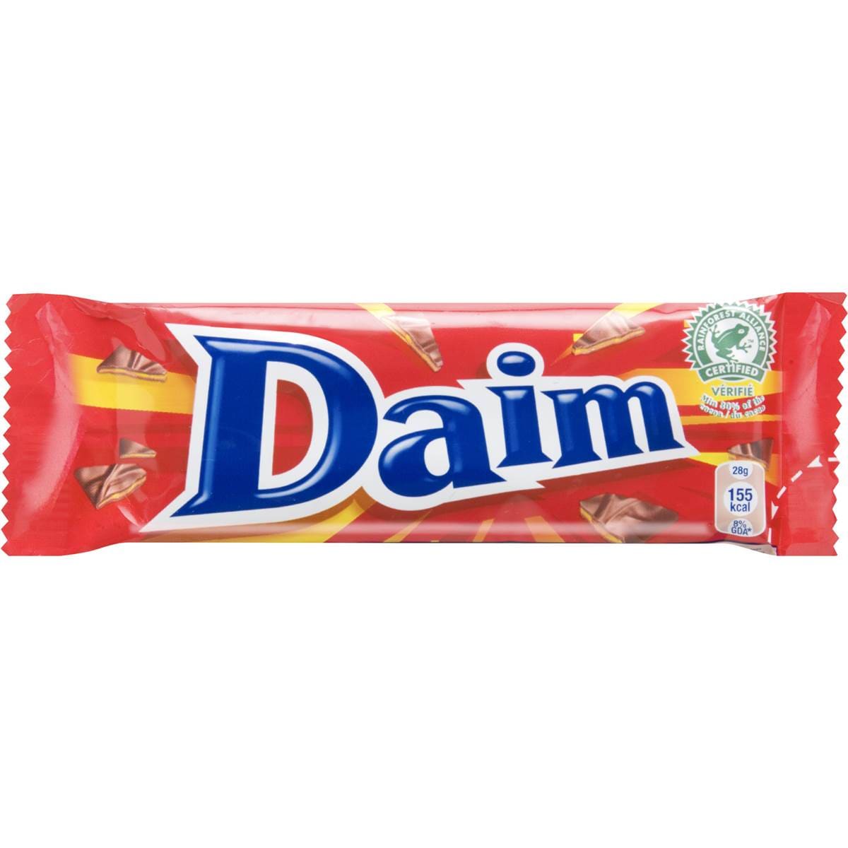 Calories in IKEA Milk Chocolate with Almond Candy Crunch (Daim) calcount