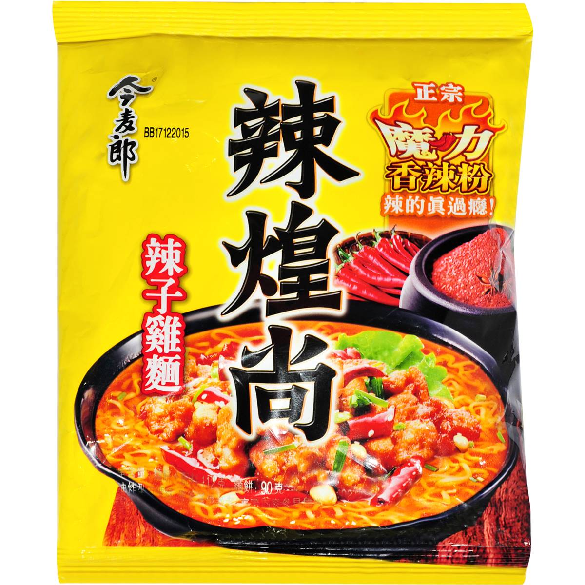 Calories in Jinmailang Emperor Noodle Spicy Chicken calcount