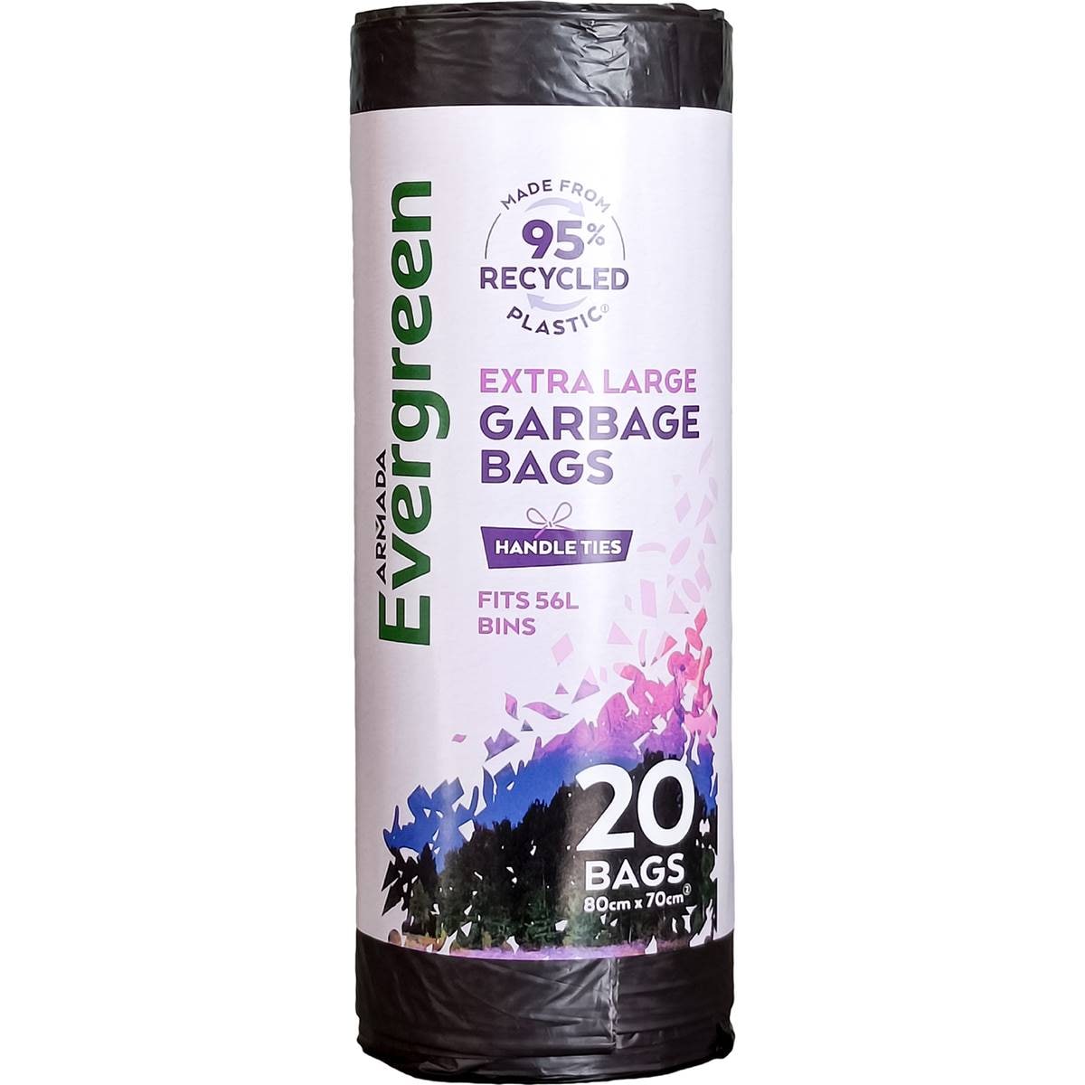 Armada Evergreen Garbage Bags Extra Large