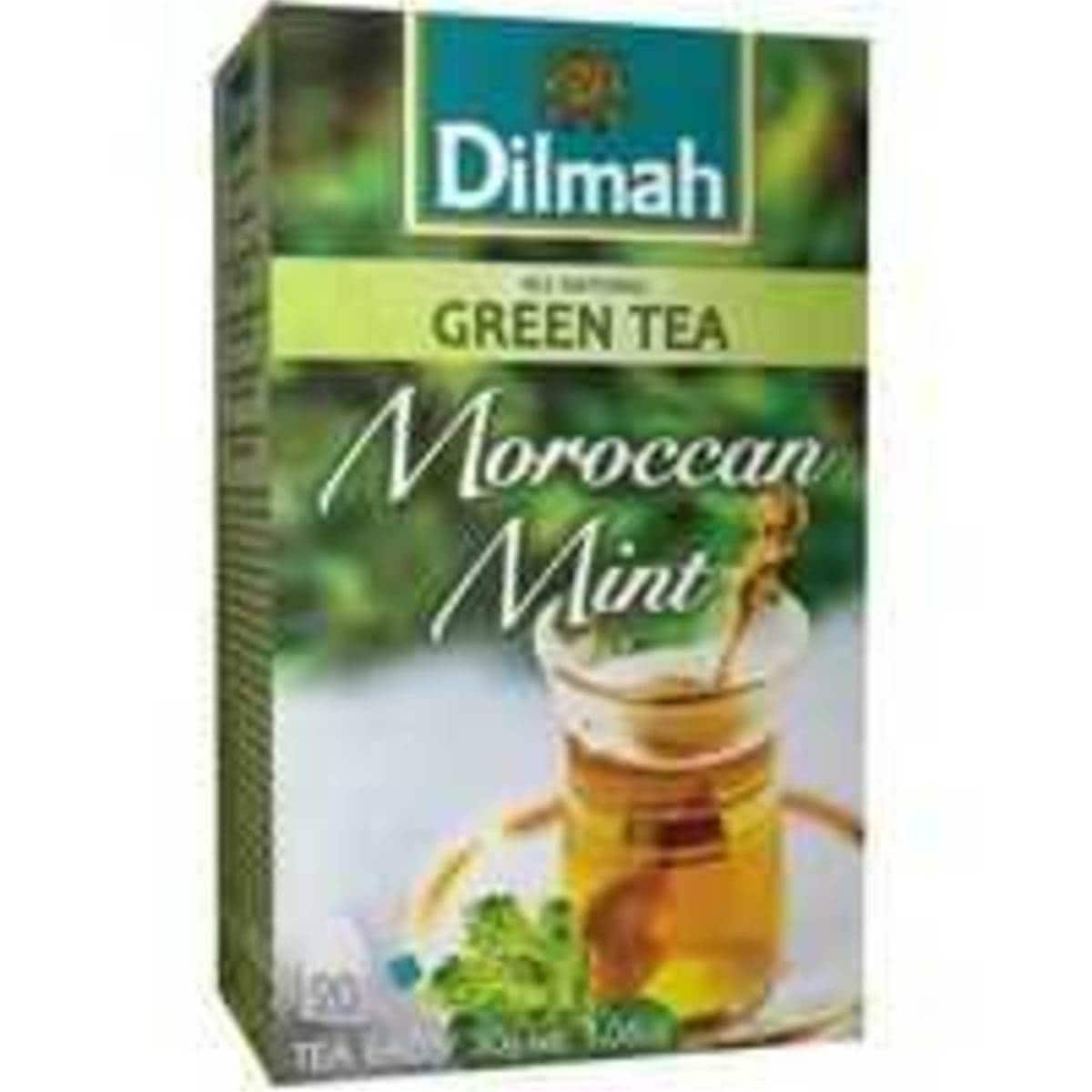 Dilmah Green Tea With Moroccan Mint Tea Bags 20pk 30g Woolworths