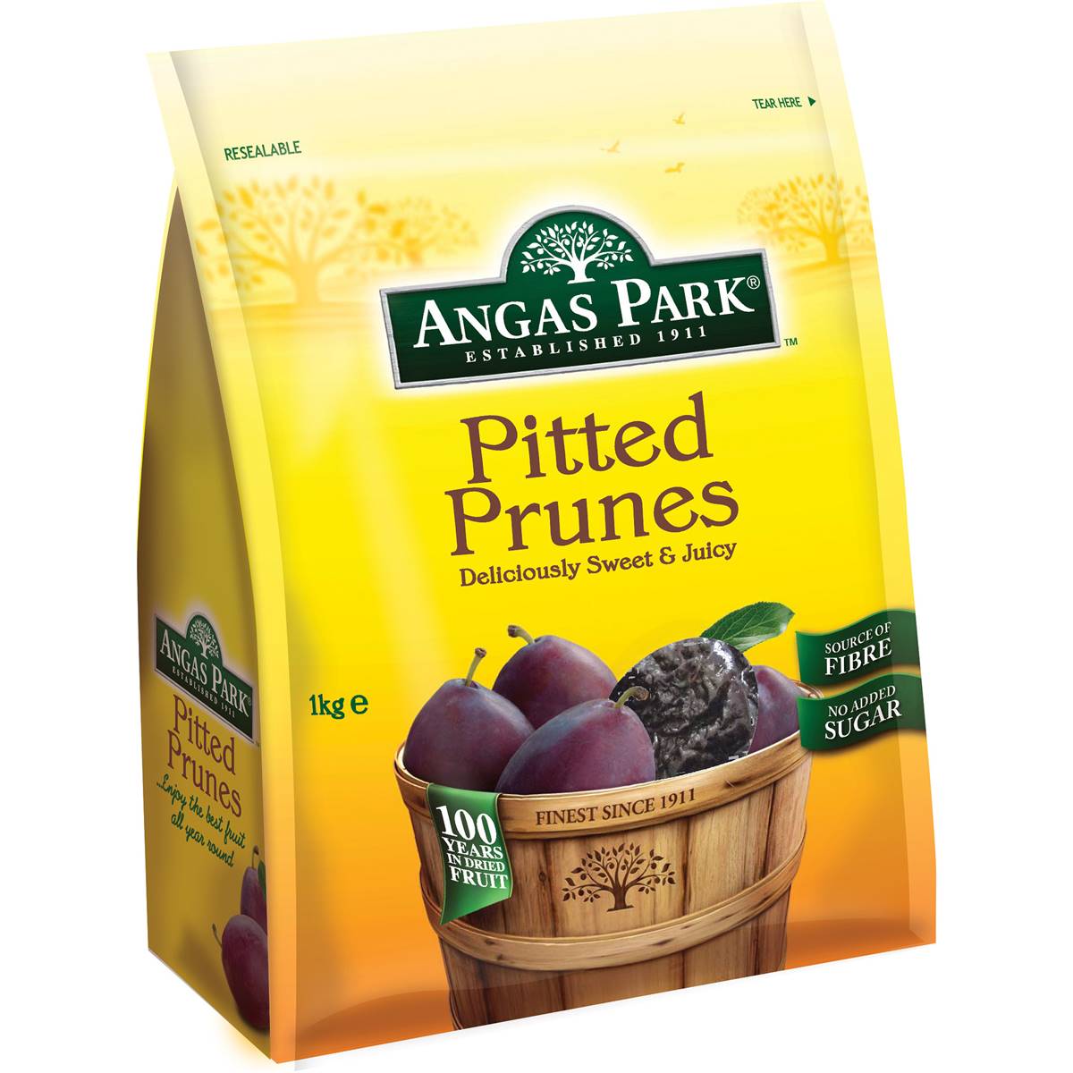Calories in Angas Park Pitted Prunes Pitted