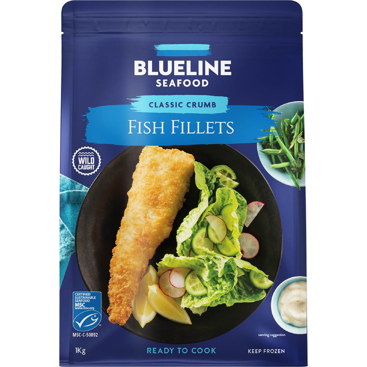 Blueline Seafood Classic Crumbed Fish Fillets