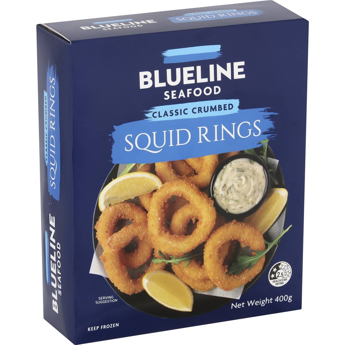 Blueline Seafood Crumbed Squid Rings