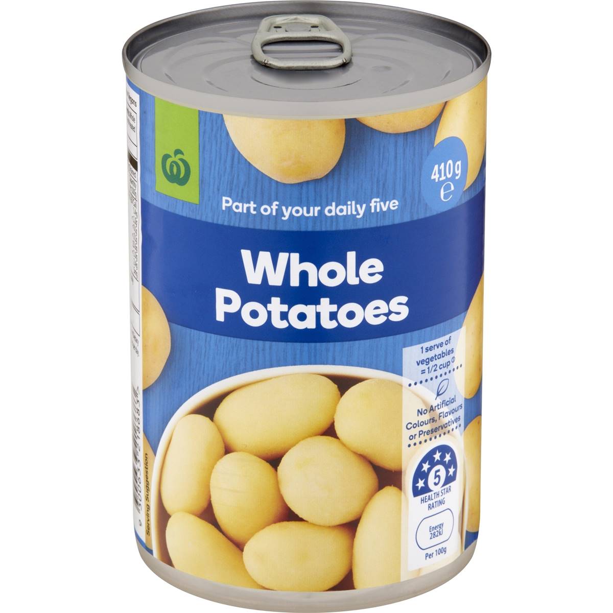 Calories in Woolworths Potato Whole