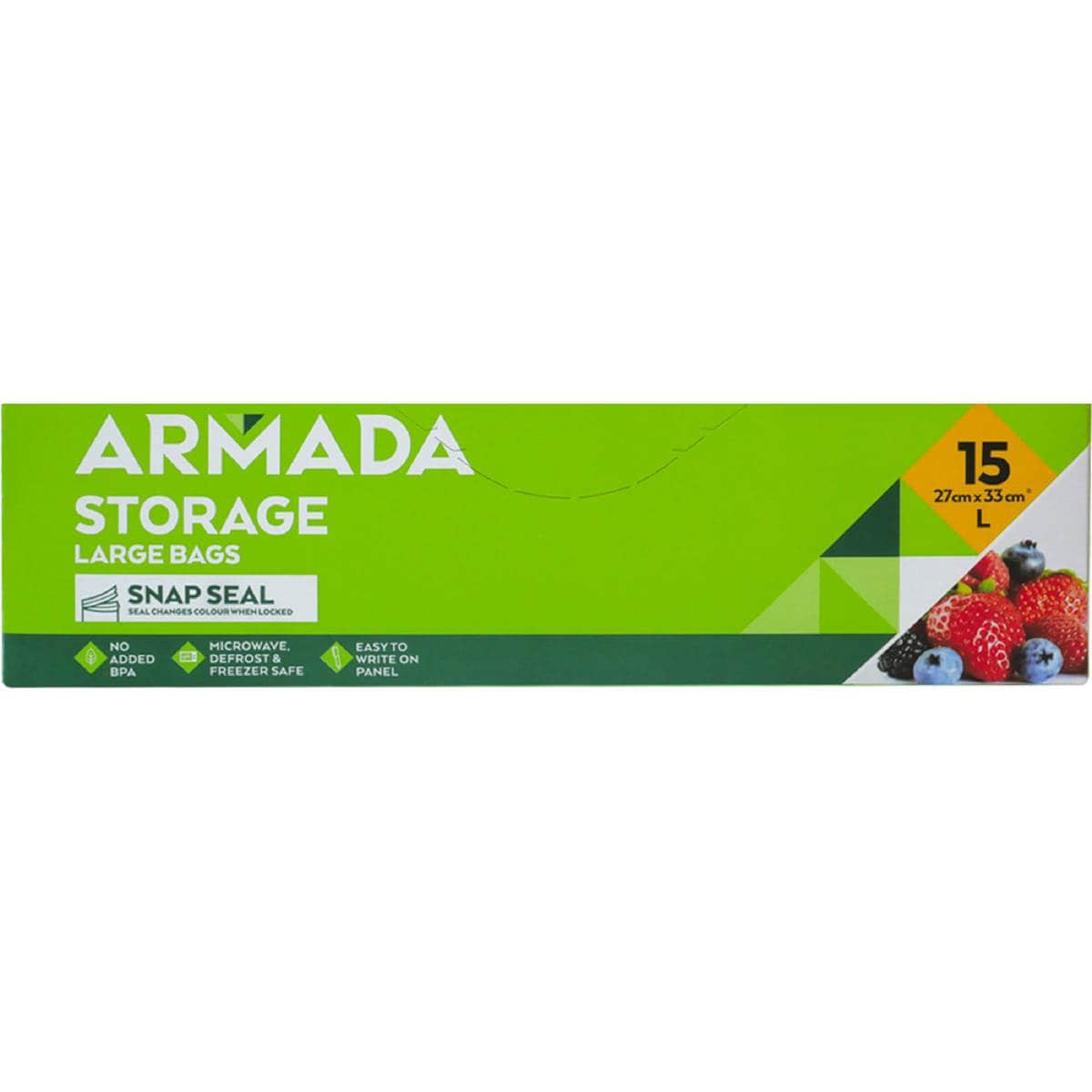 Armada Resealable Large Storage Bag