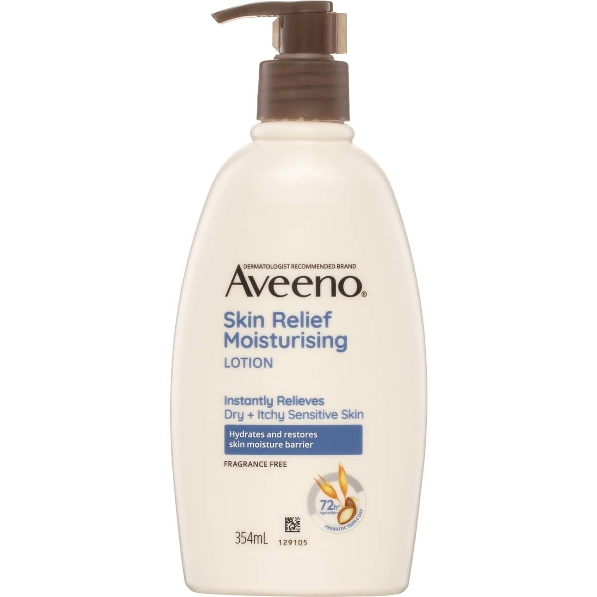 Aveeno Skin Relief Fragrance Free Lotion Sensitive 354mL