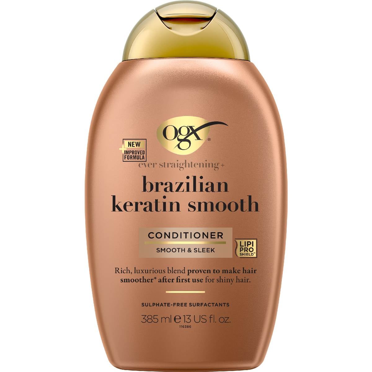 OGX Brazilian Keratin Therapy Conditioner For Dull Hair 385mL