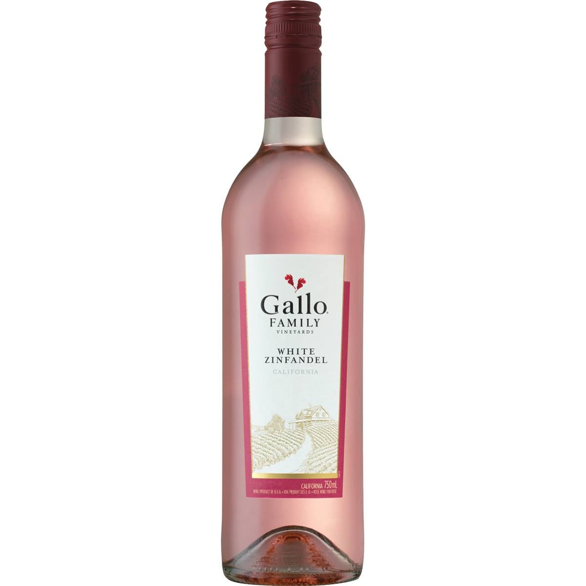 74 calories in Gallo Family Vineyards White Zinfandel (100g) calcount