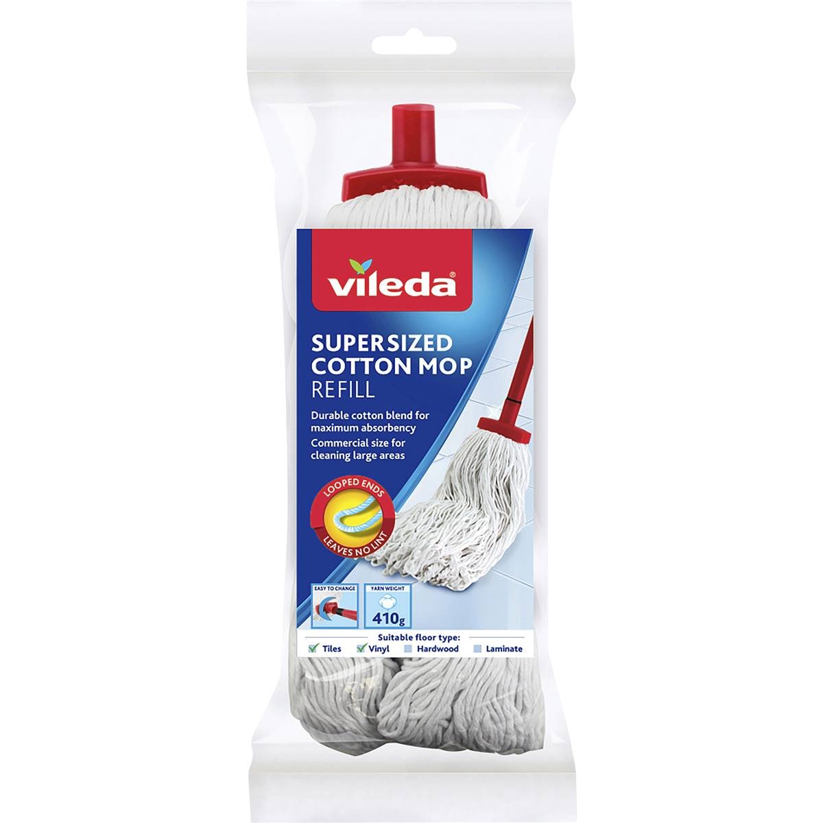Vileda Supersized Cotton Mop Refill