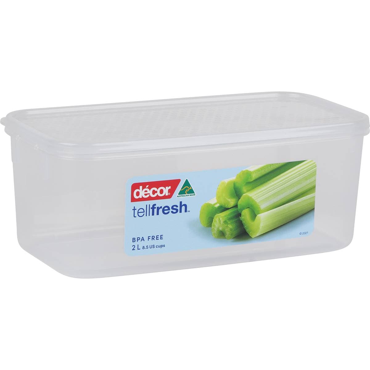 Decor Tellfresh Oblong Container 2L each