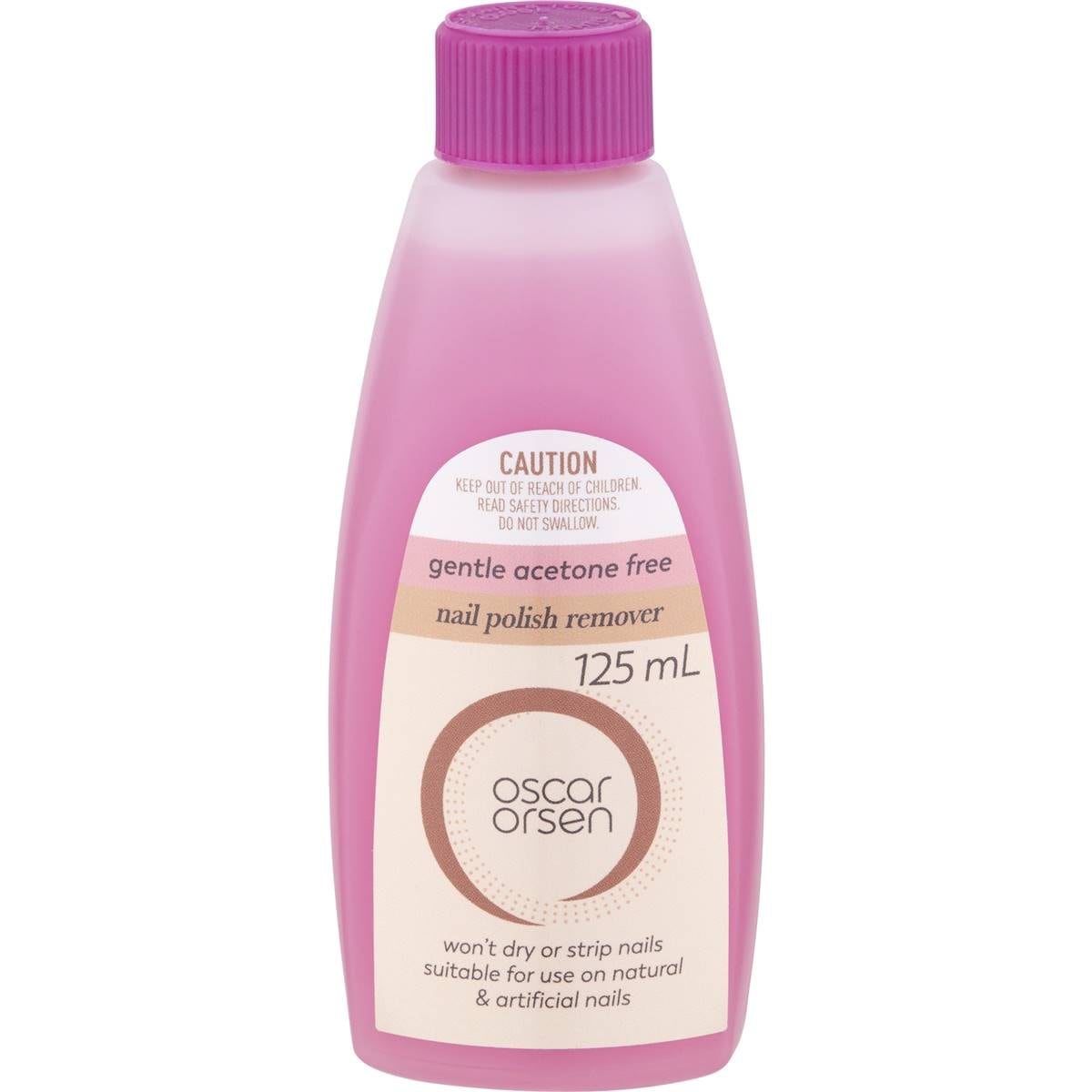 Oscar Orsen Nail Polish Remover Acetone Free