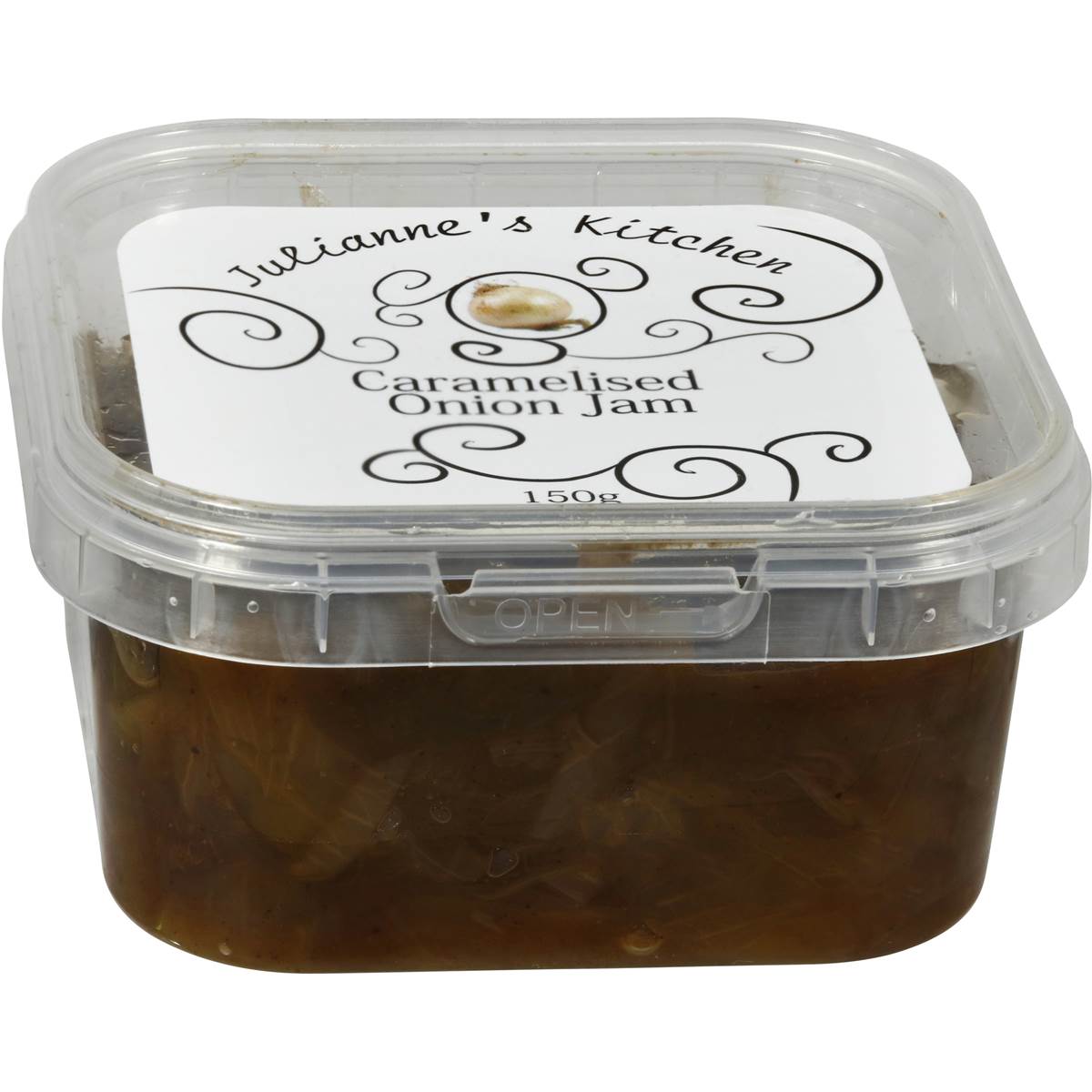 Calories in Julianne's Kitchen Caramelised Onion Jam calcount