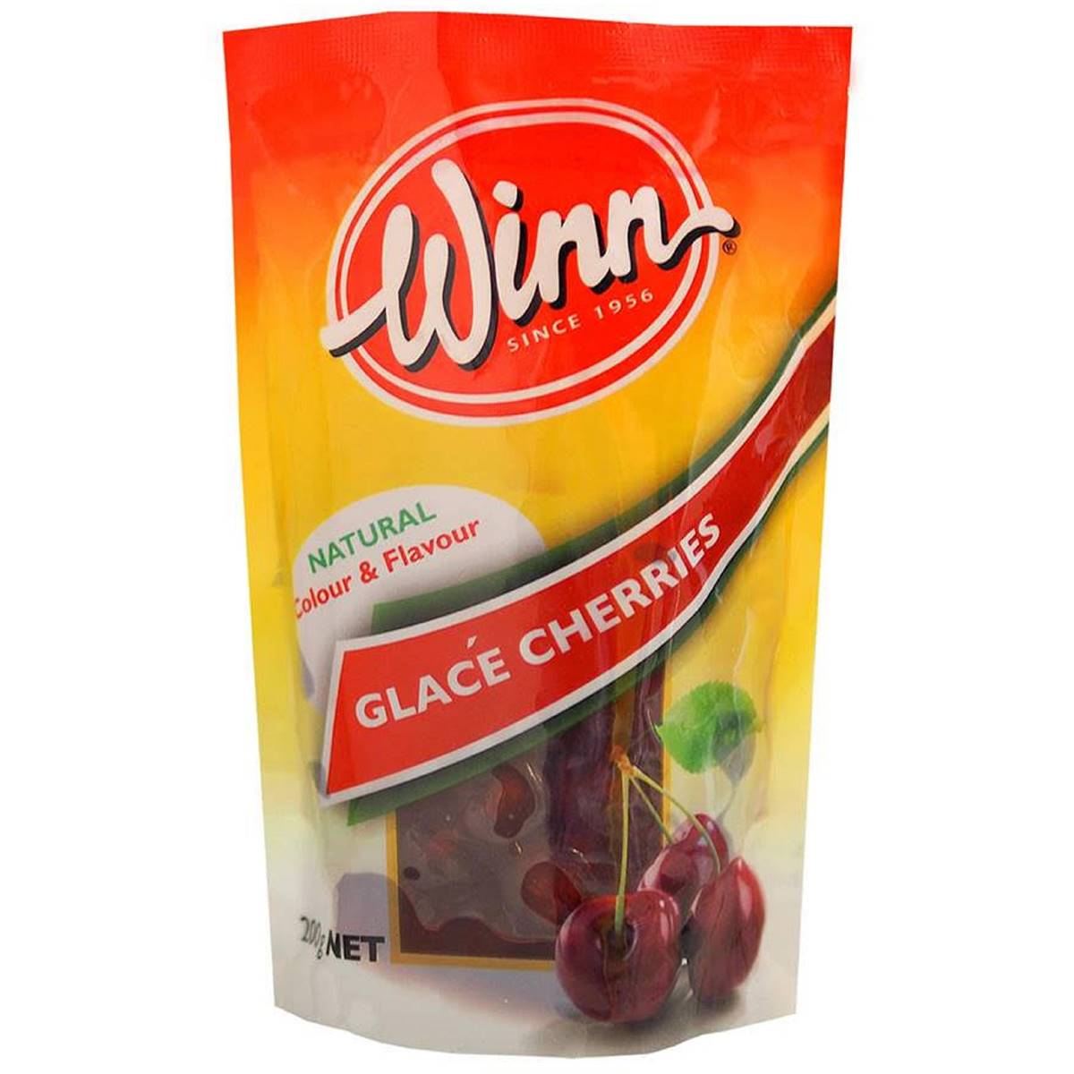 Calories in Winn Cherries Red Glace