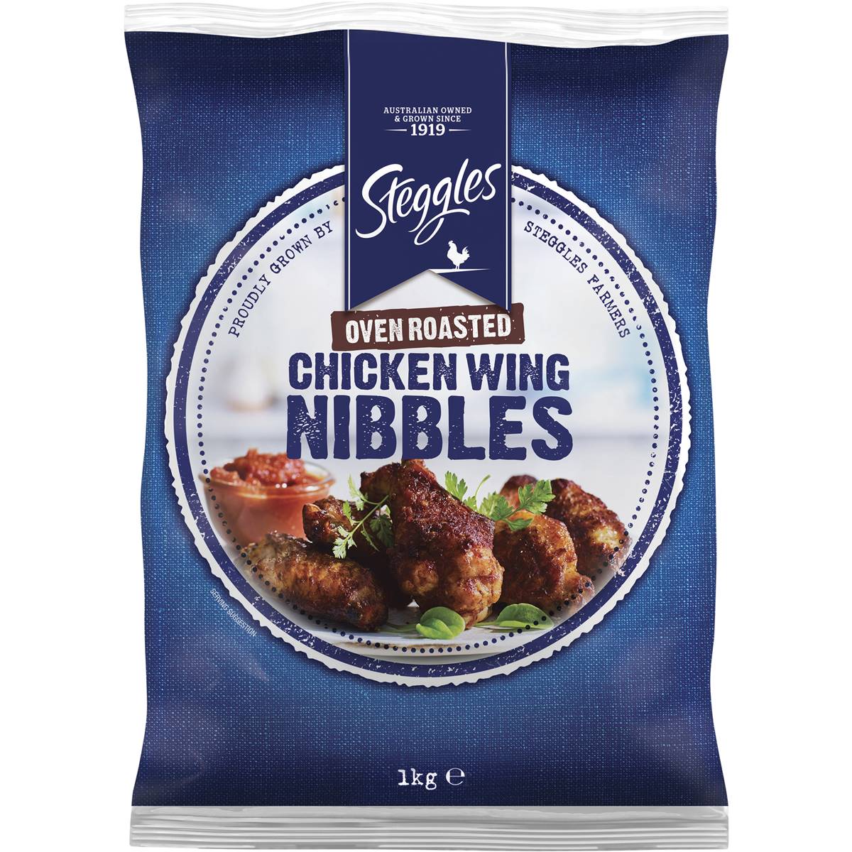 Calories in Steggles Chicken Pieces Oven Roasted Wings calcount