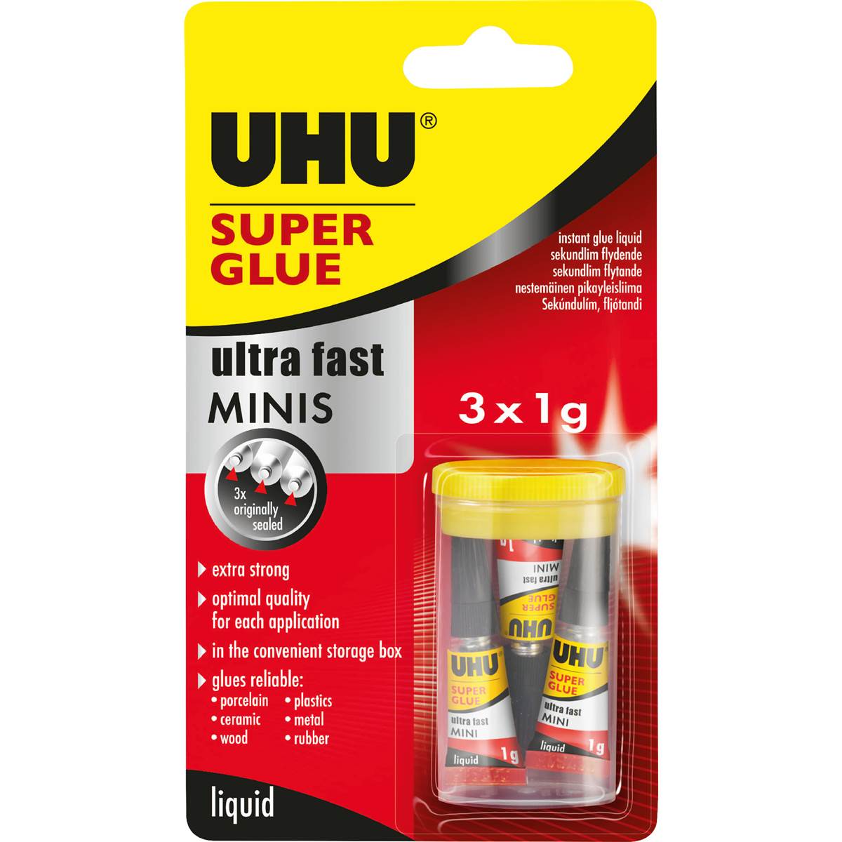 UHU Super Glue Minis